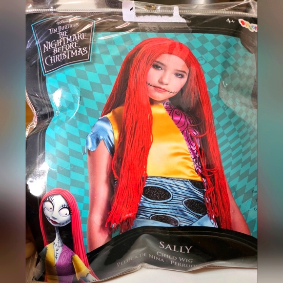 Halloween Disguise - Sally "Nightmare Before Christmas " Wig for kids - Picture 2 of 7